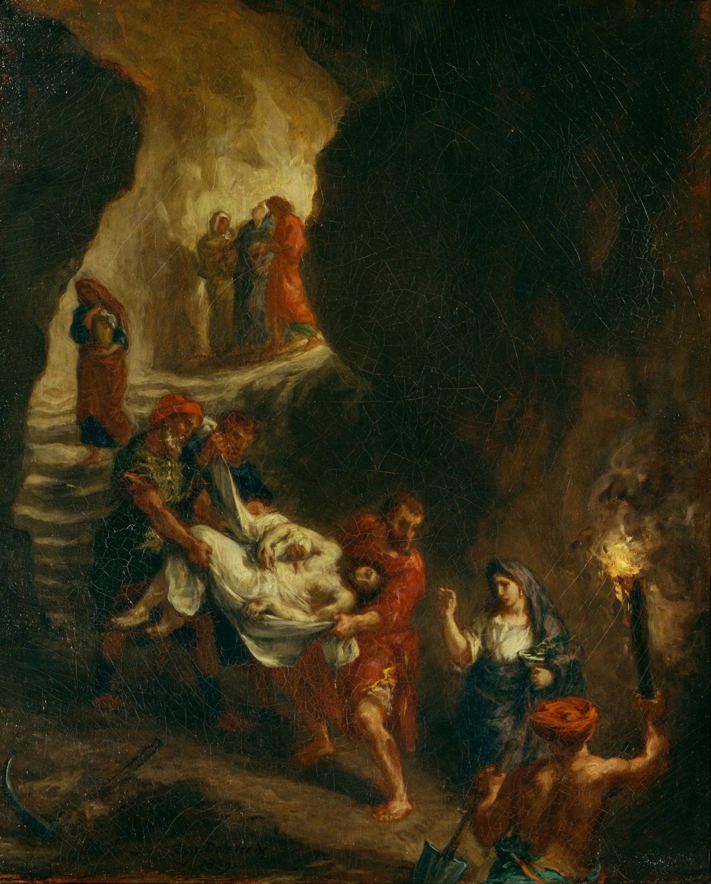 The Christ Laid in the Tomb