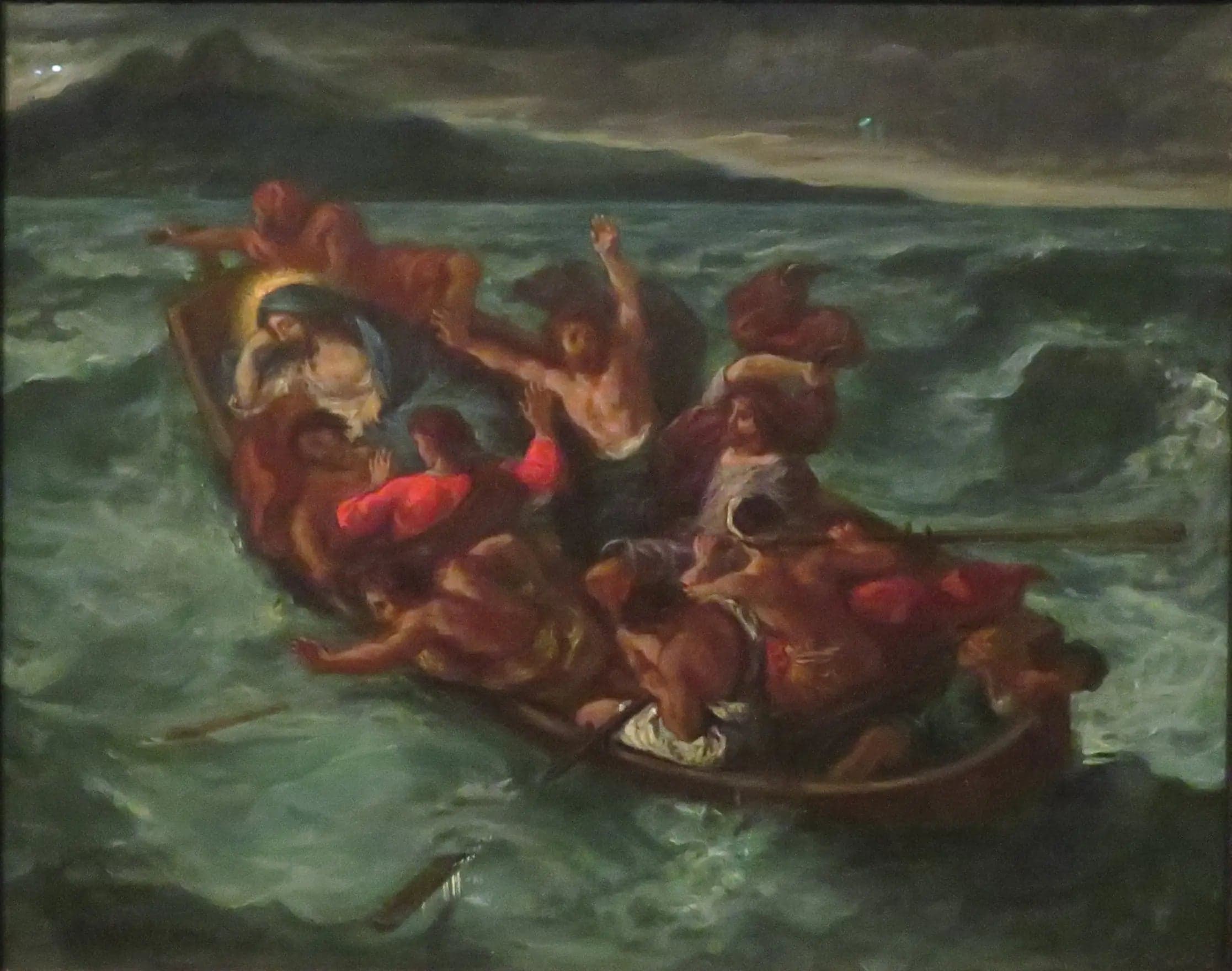 The Sleeping Christ during the Storm