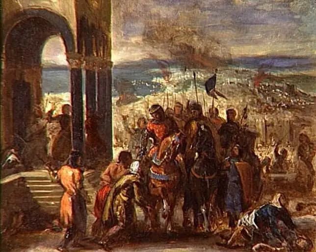 The Taking of Constantinople by the Crusaders