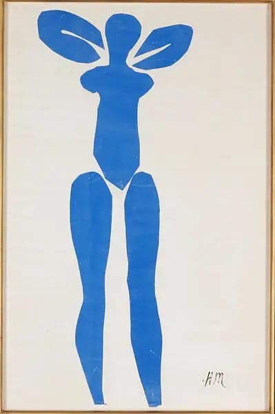 Blue Nude Standing
