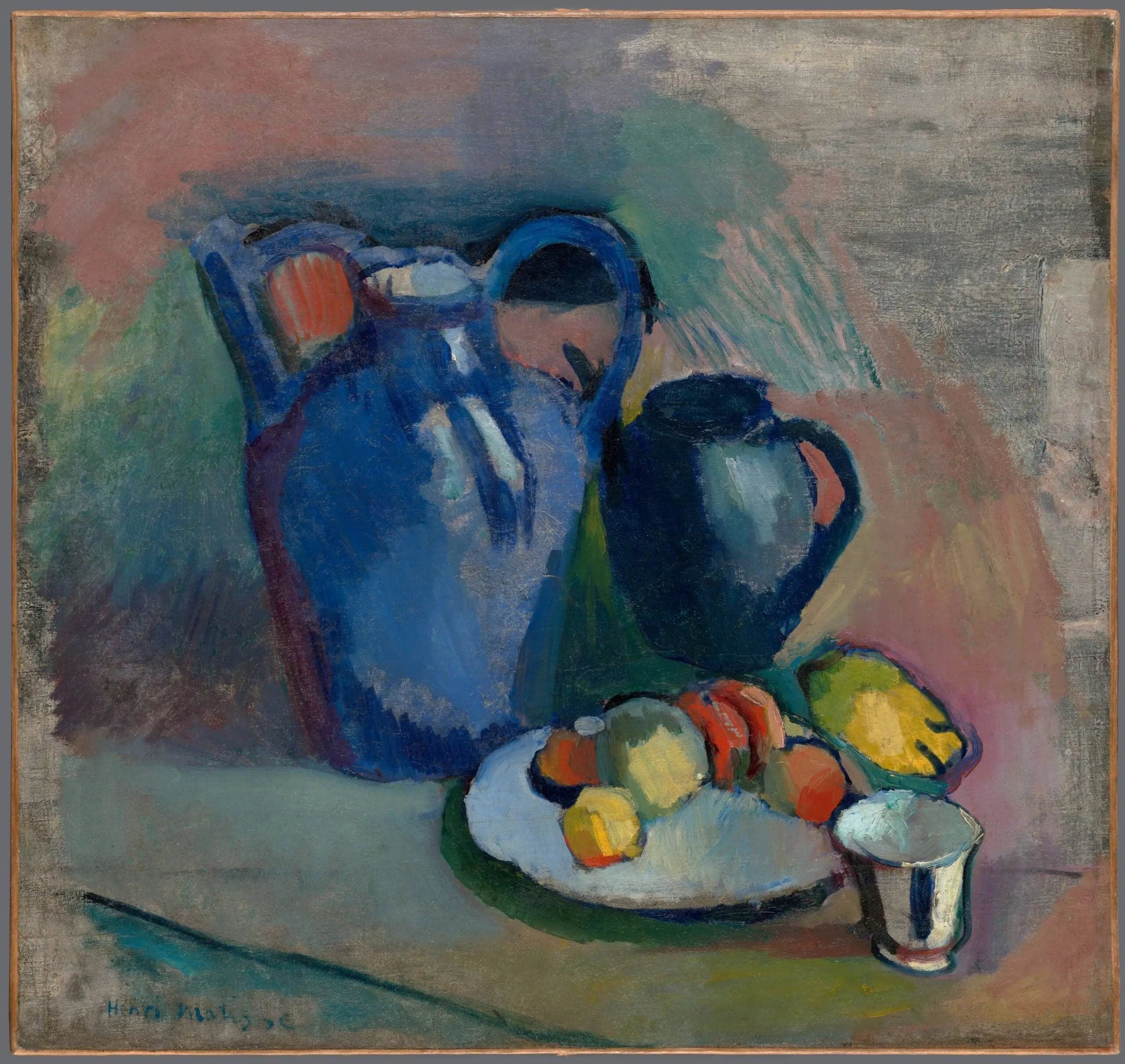 Still Life with Blue Jug