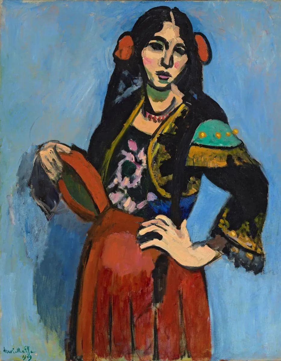The Spanish Woman with the Tambourine