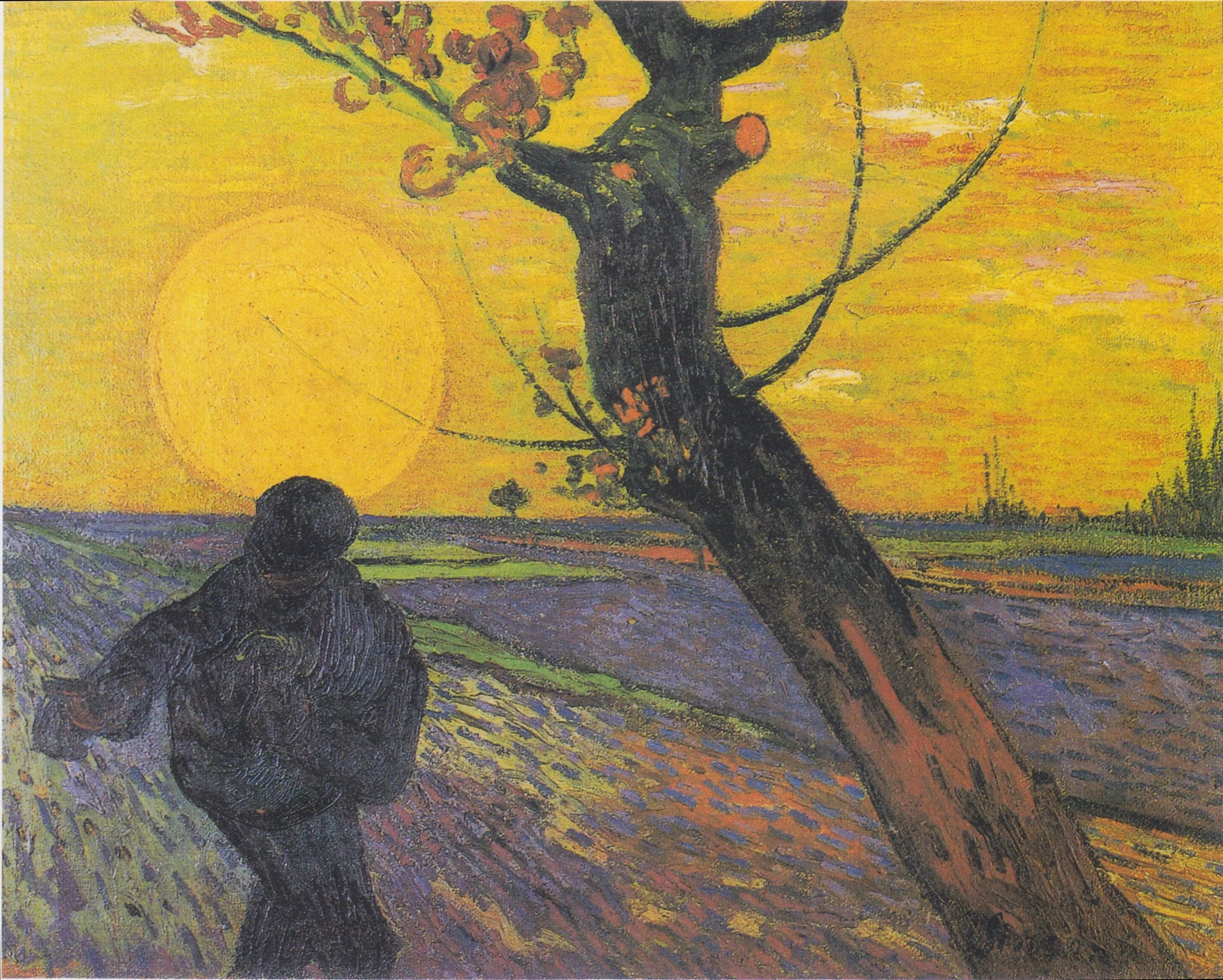 The Sower at Sunset
