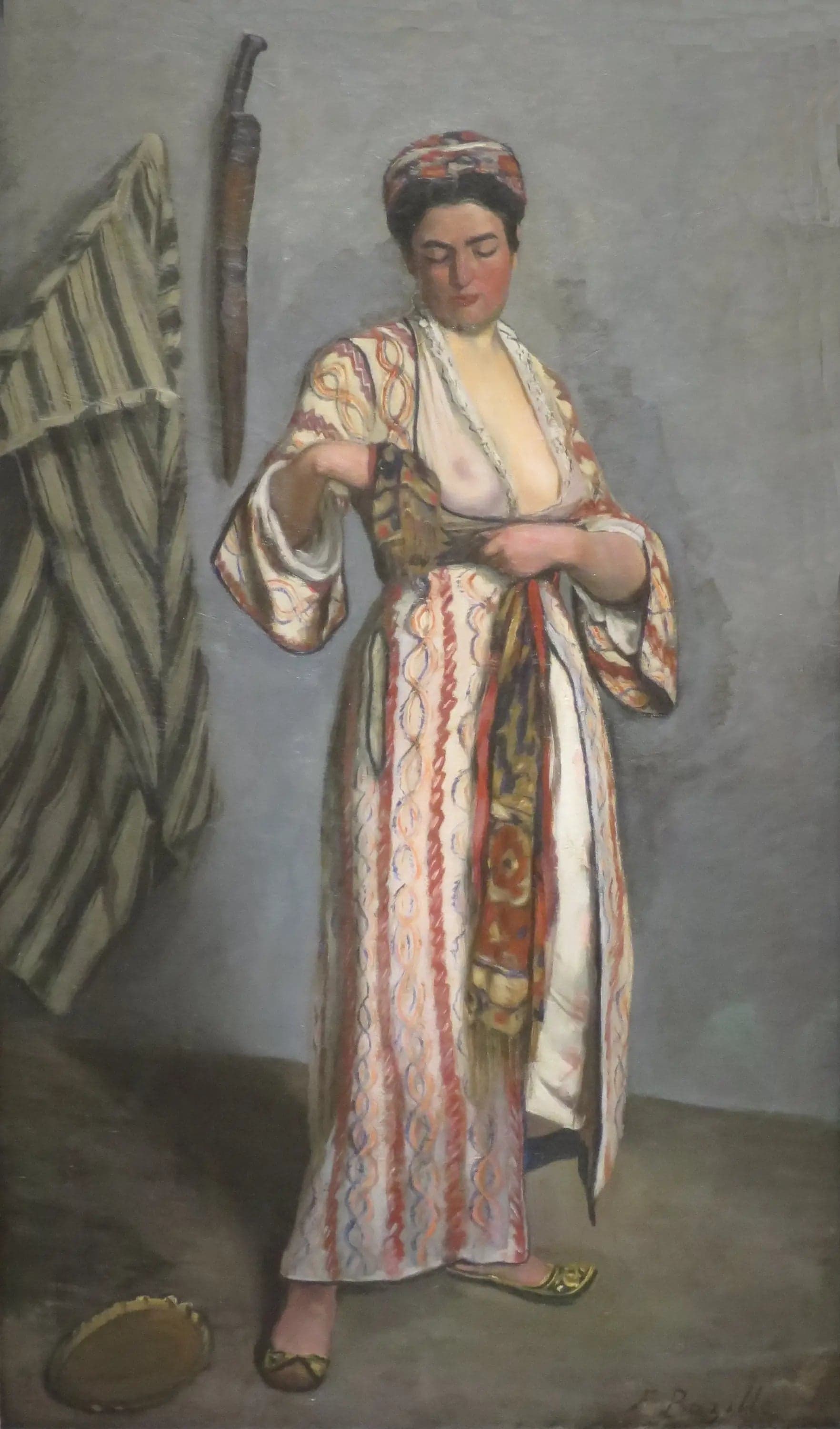 Woman in Moorish costume