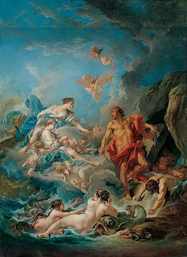 Juno demanding Éole to release the winds