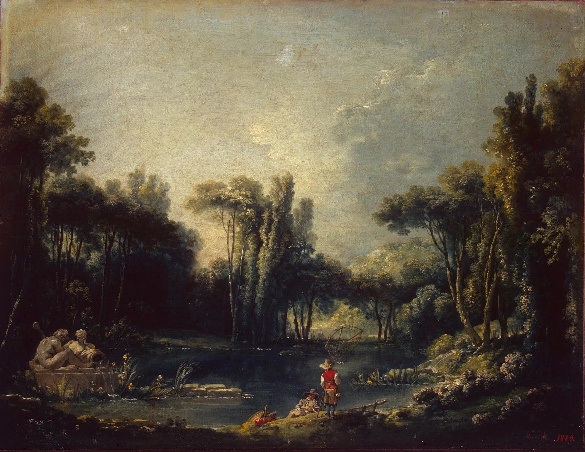 Landscape with a Pond