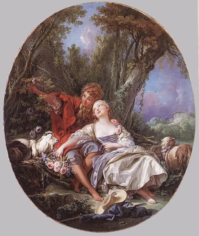 Shepherd and Shepherdess at Rest