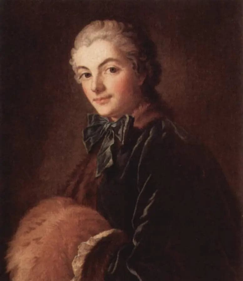 Young Woman with a Muff