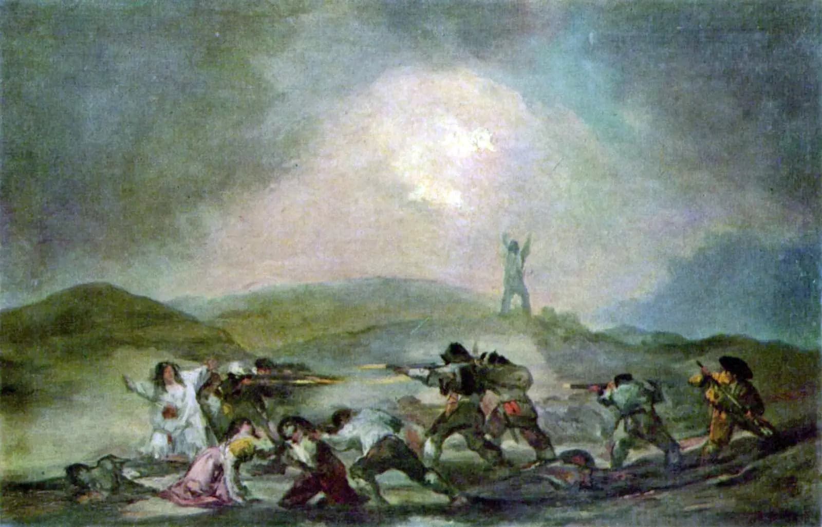 A Scene from the Spanish War of Independence