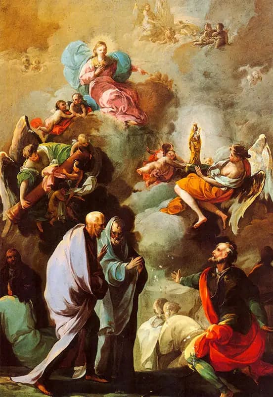 Apparition of the Virgin of the Pillar to Saint James and his Disciples in Zaragoza