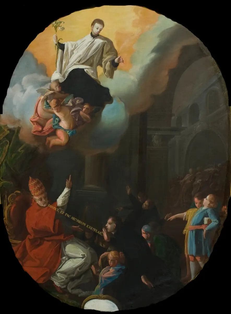 Consecration of Saint Louis of Gonzaga as Patron of Youth