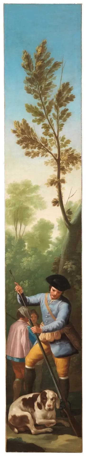 Hunter with his Rifle