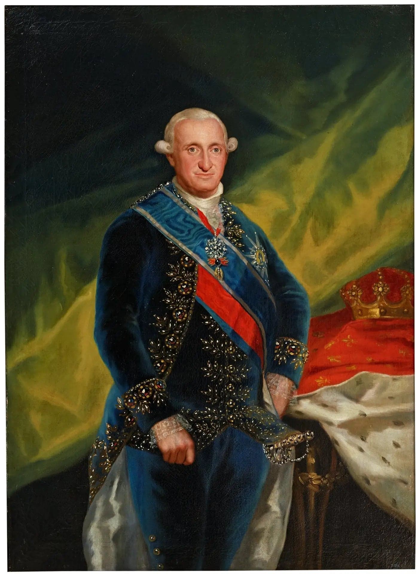 Portrait of King Charles IV
