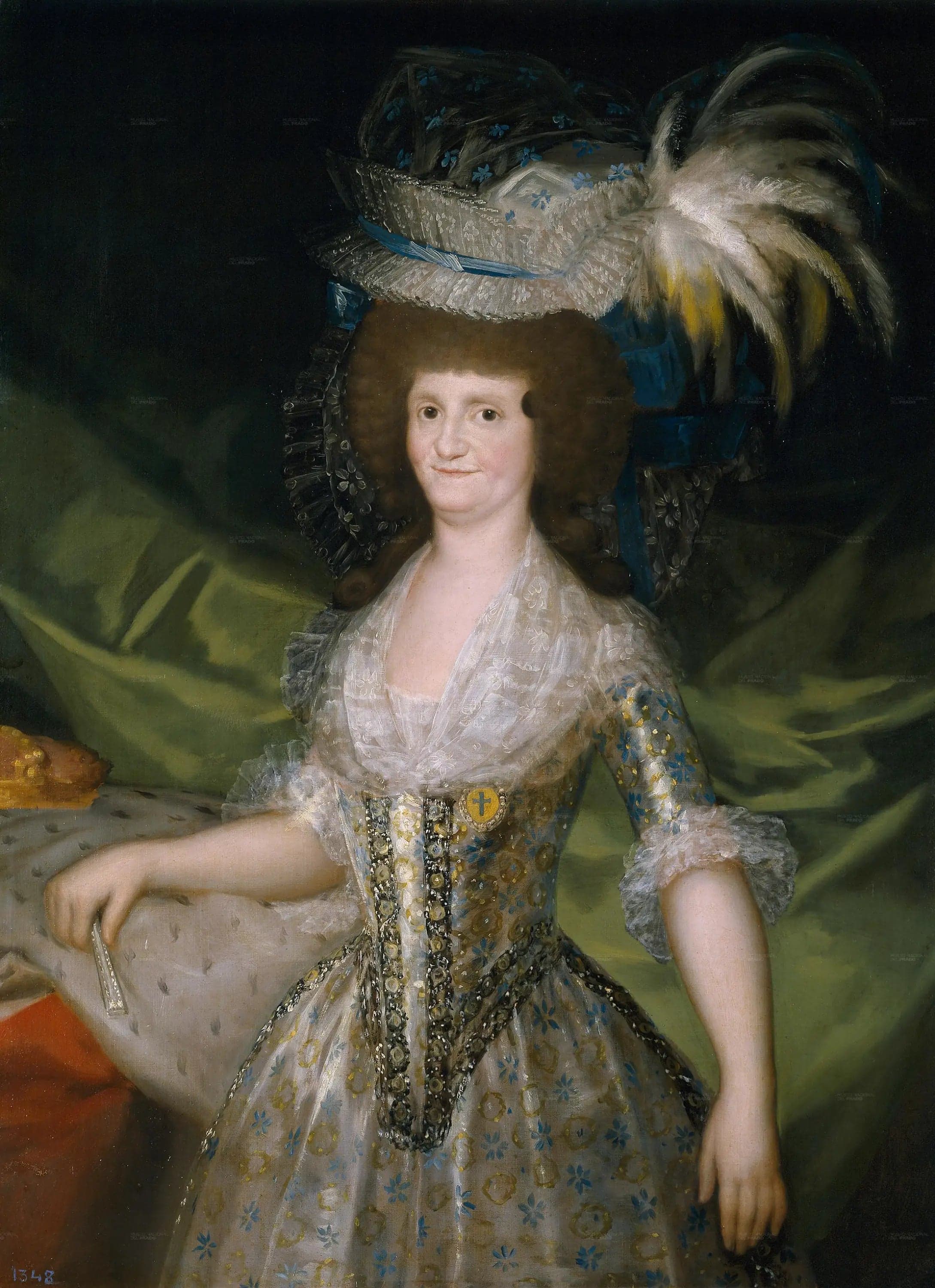 Portrait of Marie-Louise of Parma, Queen of Spain