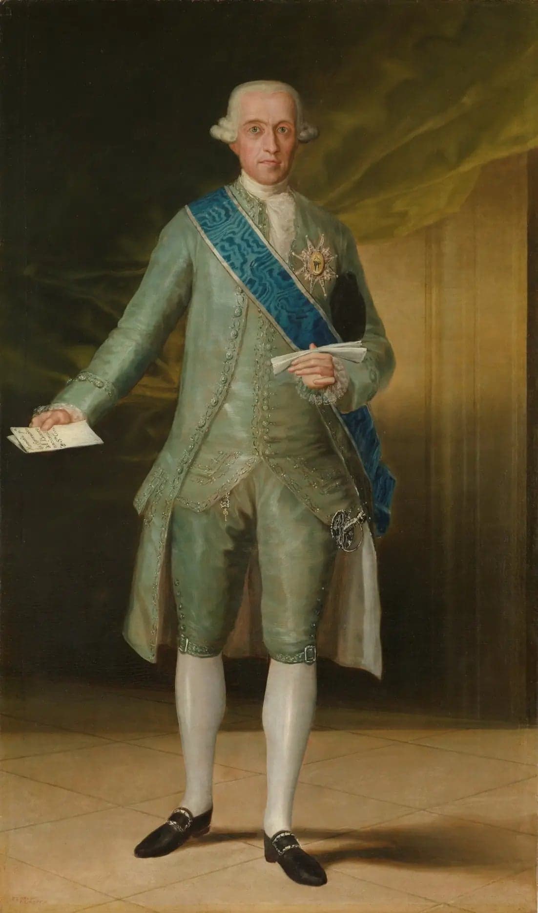 Portrait of the Count of Floridablanca