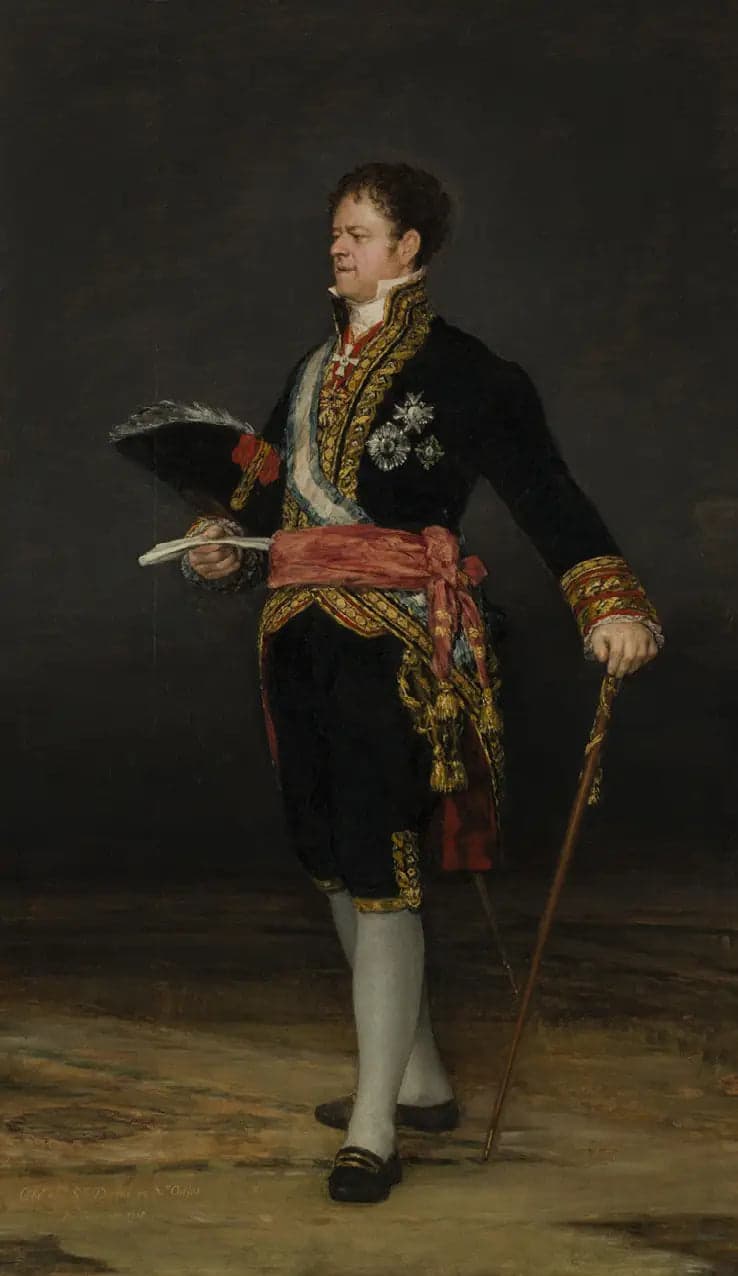 Portrait of the Duke of San Carlos