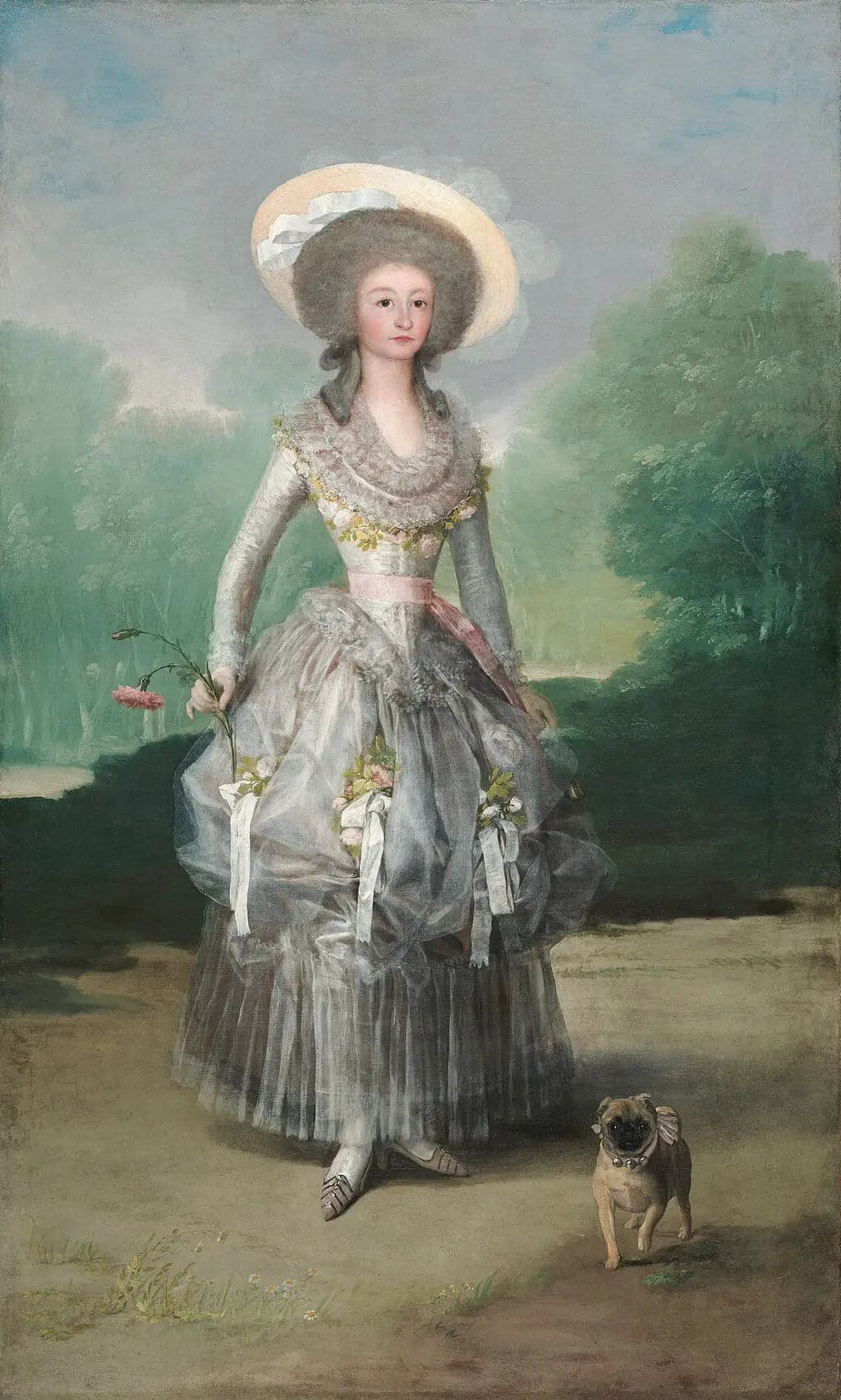 Portrait of the Marchioness of Pontejos