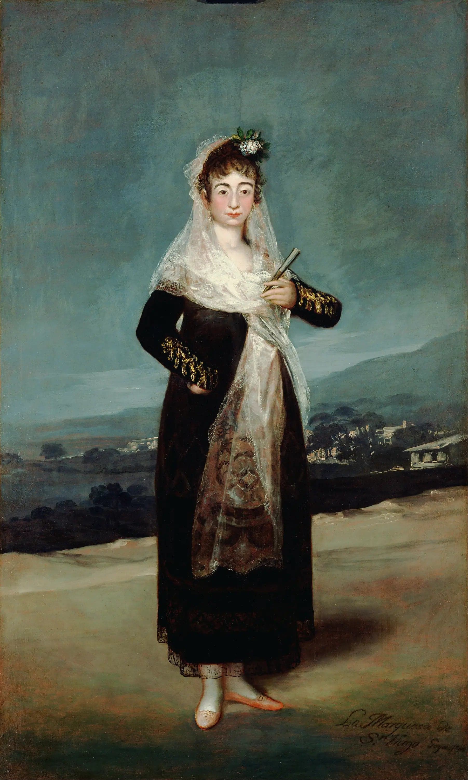 Portrait of the Marchioness of Santiago