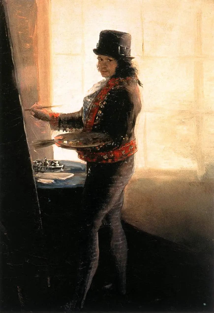 Self-Portrait in the Studio