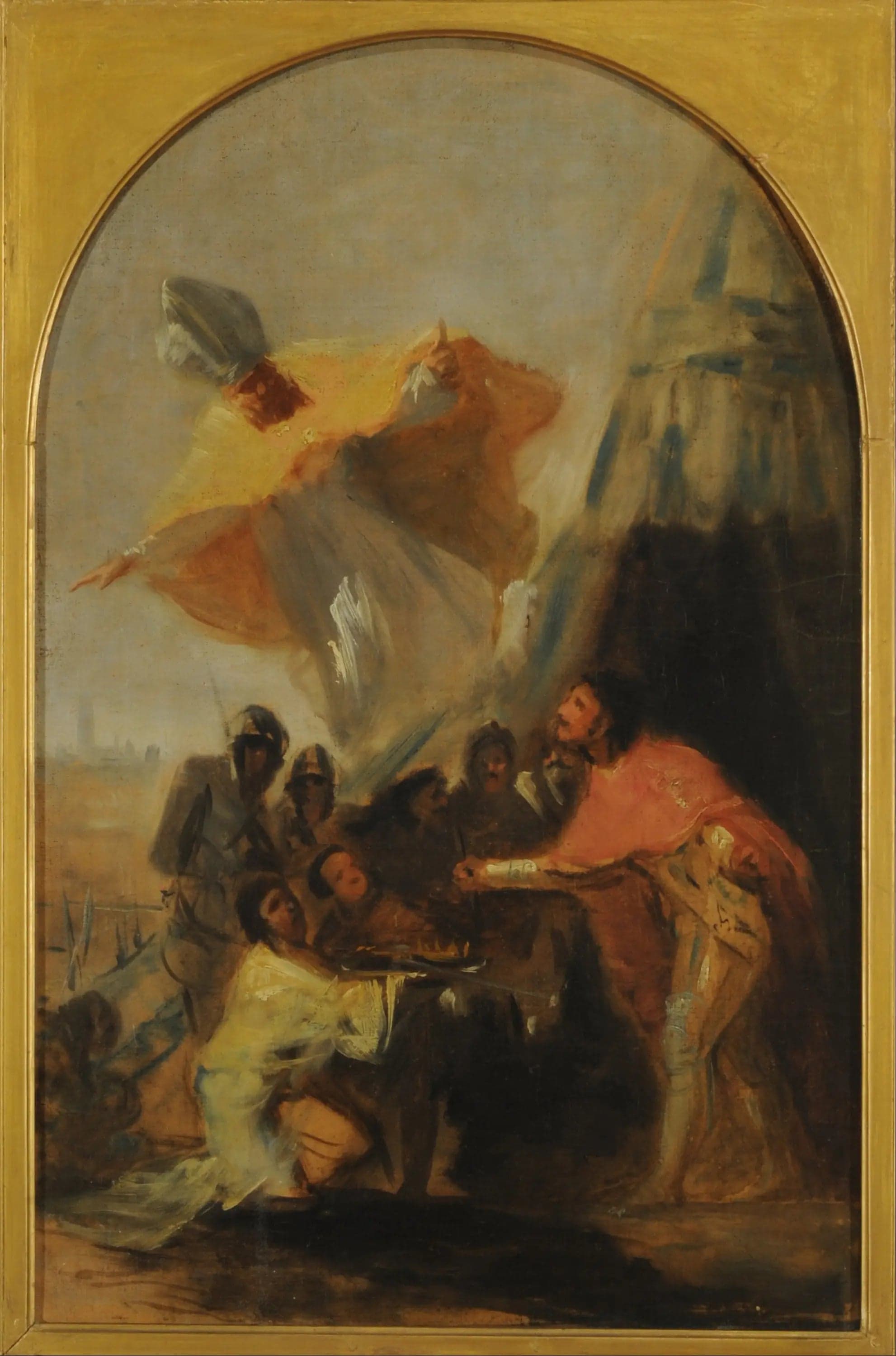 The Apparition of Saint Isidore to Saint Ferdinand, King, before the Walls of Seville