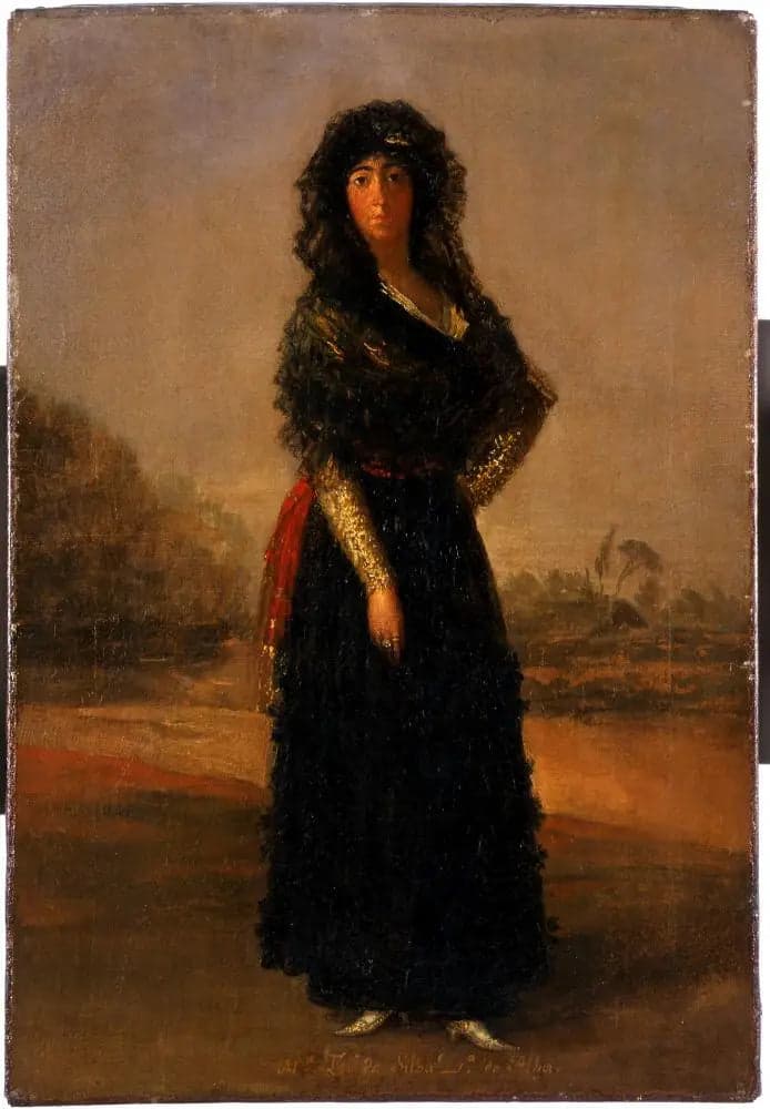 The Duchess of Alba, sketch