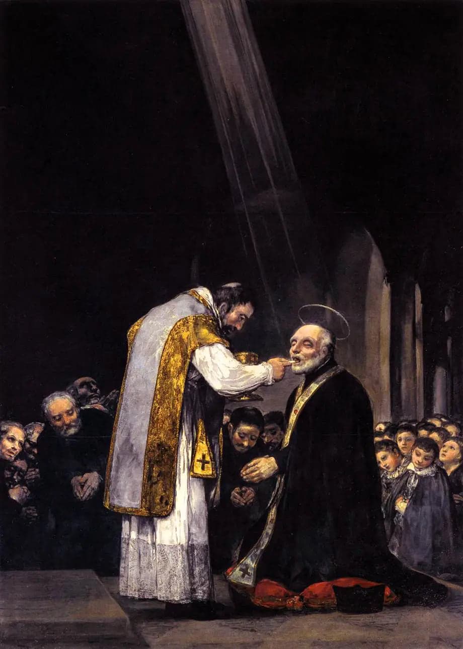 The Last Communion of Saint Joseph Calasanz