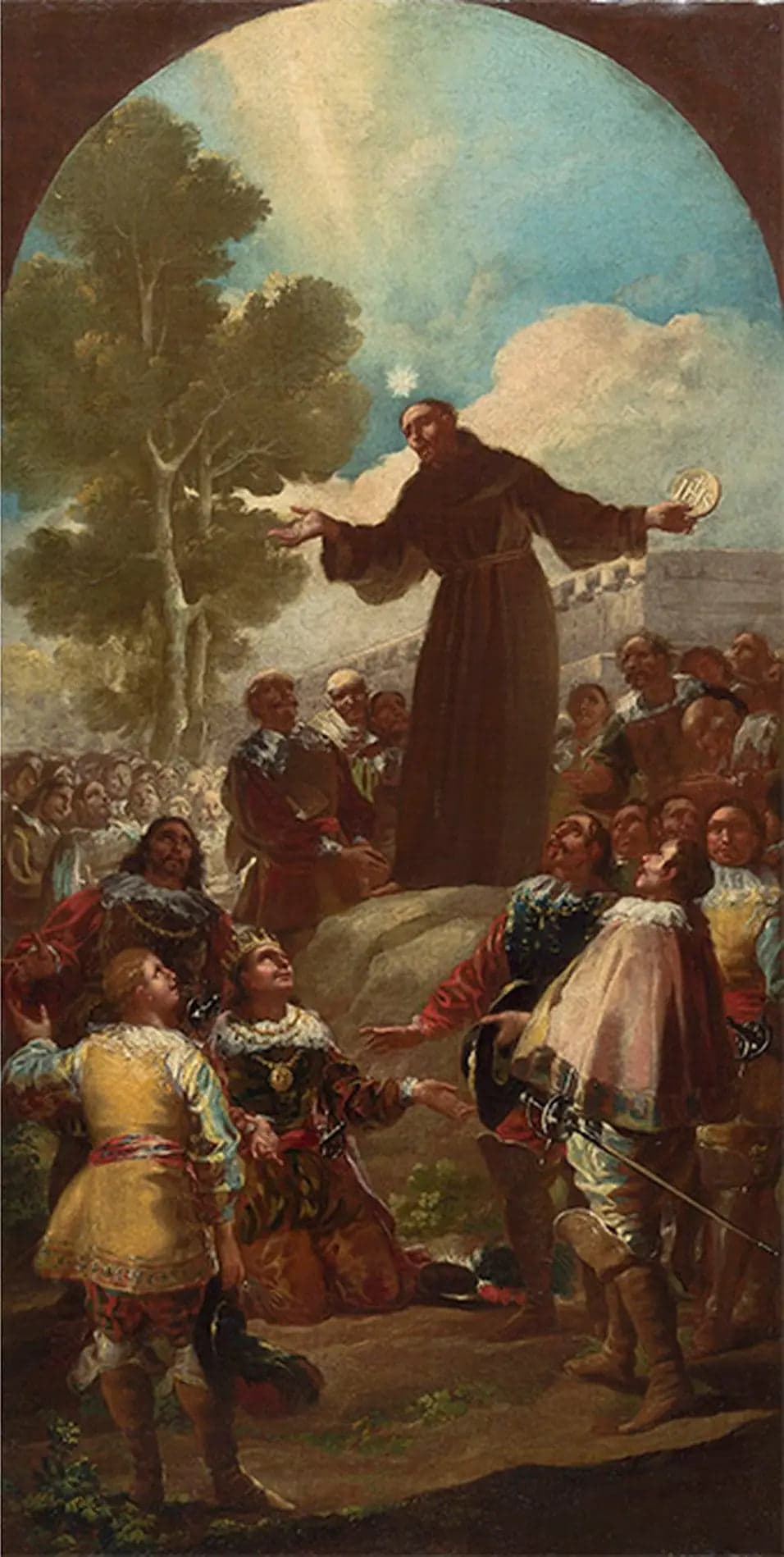 The Sermon of Saint Bernardino of Siena