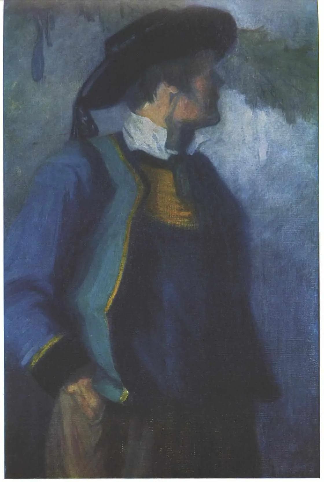 Self-Portrait in Breton Costume
