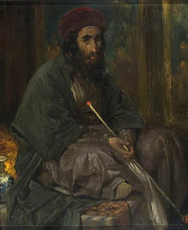A Persian peddler