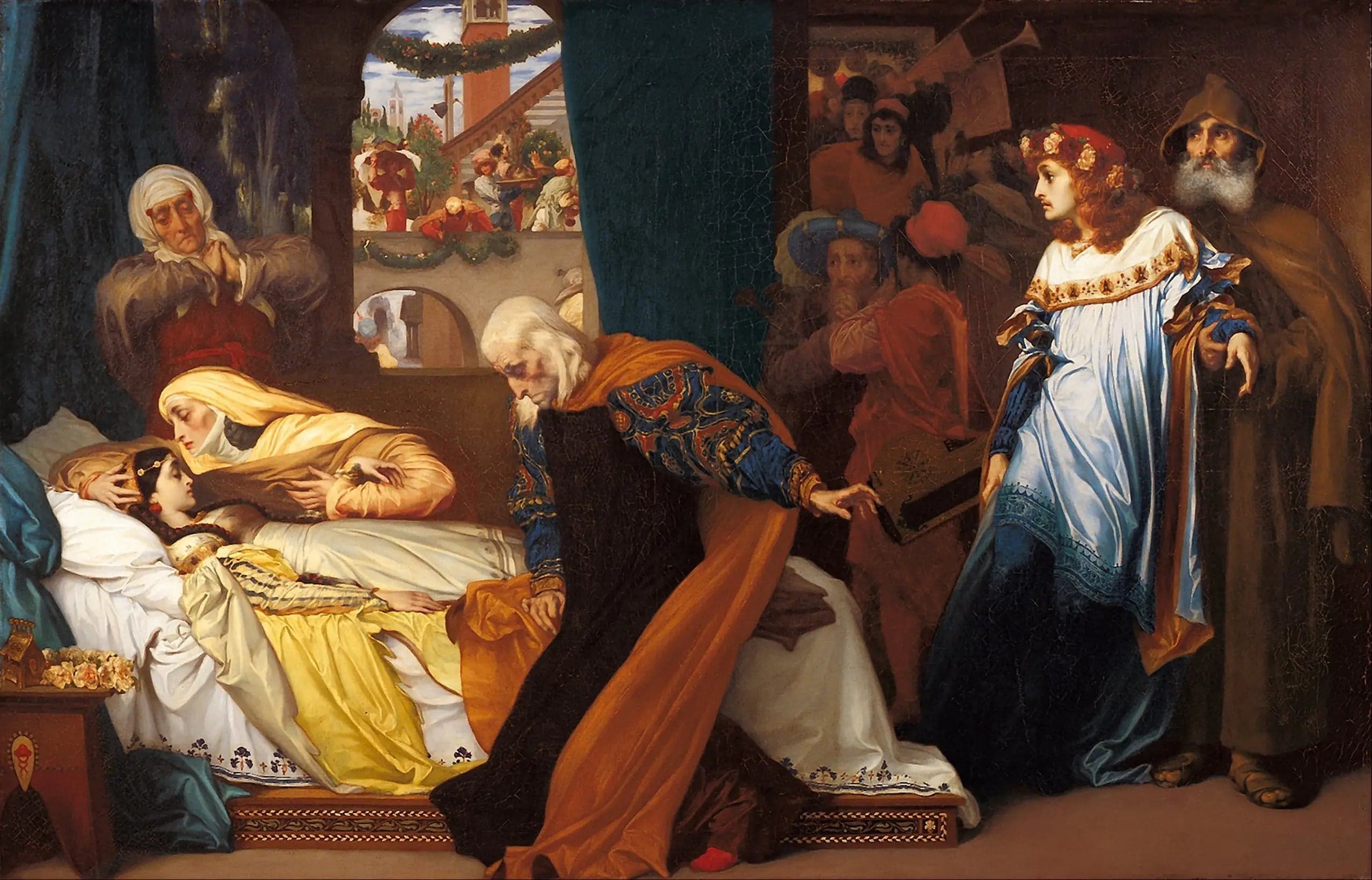 The simulated death of Juliet