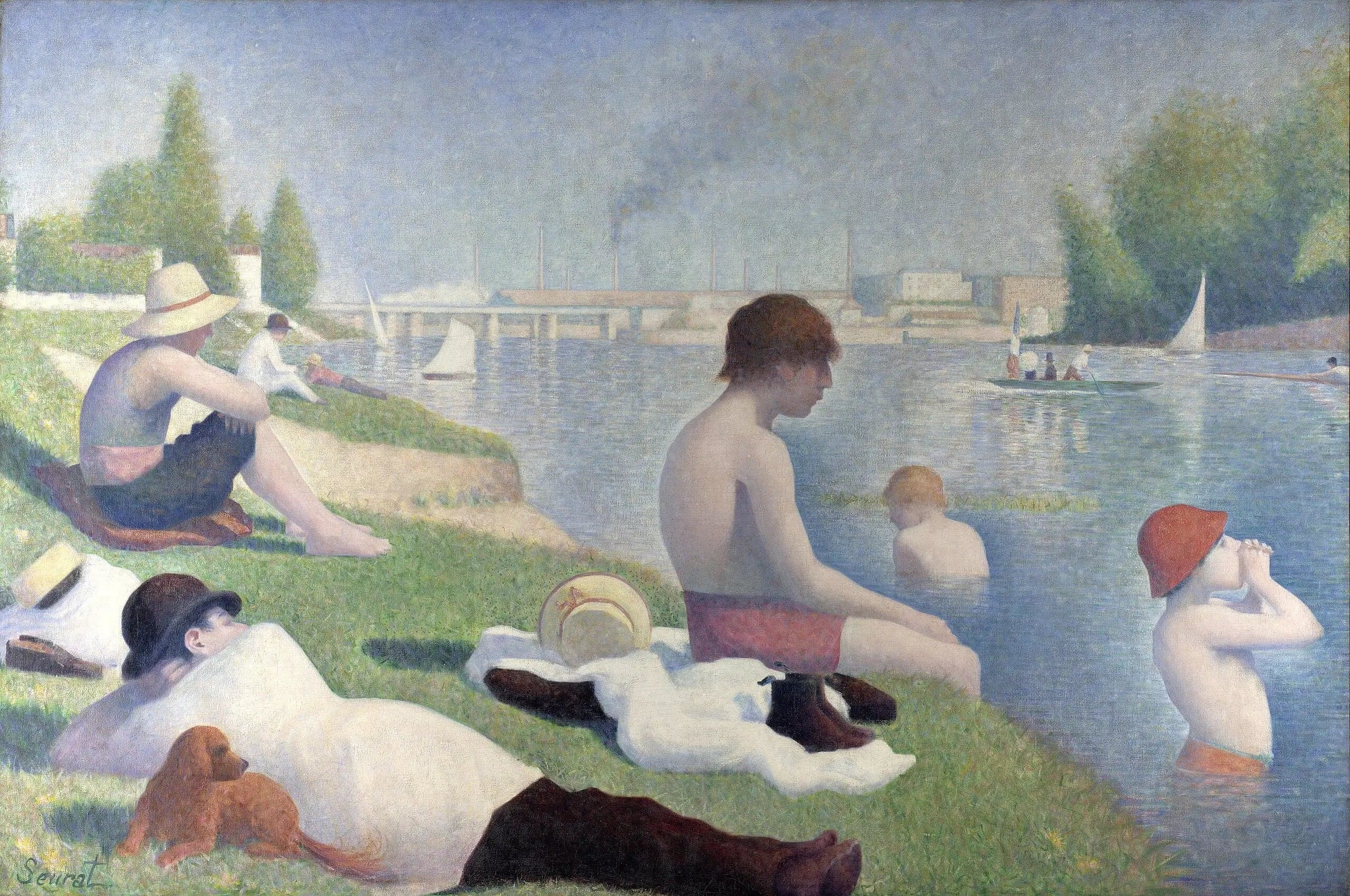 A Bathing Place at Asnières