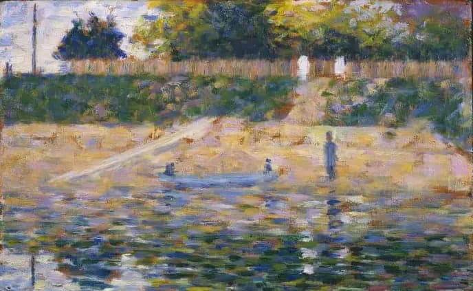 Boat on the Riverbank, Asnières