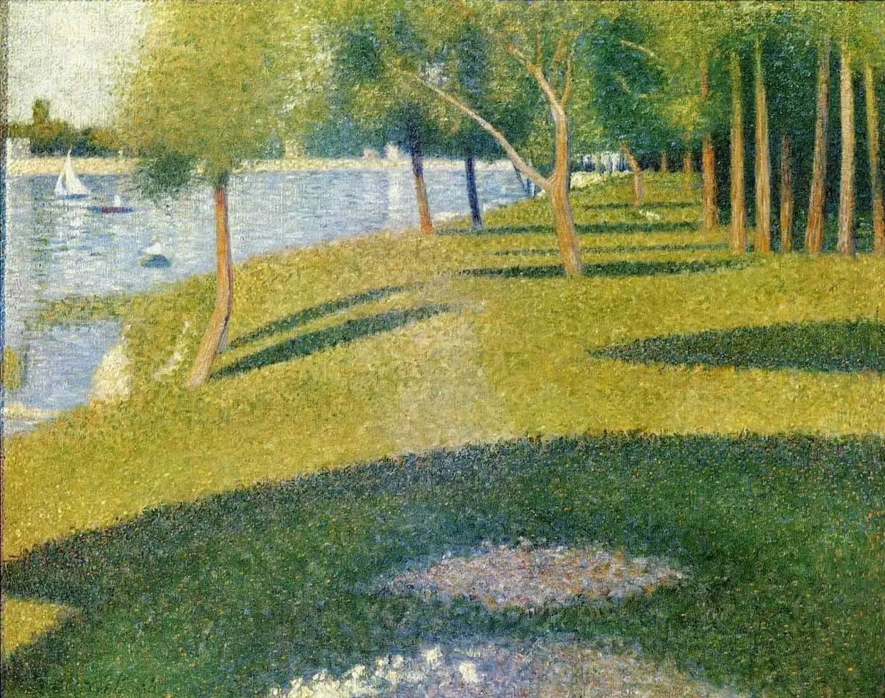 Landscape, the Island of La Grande Jatte