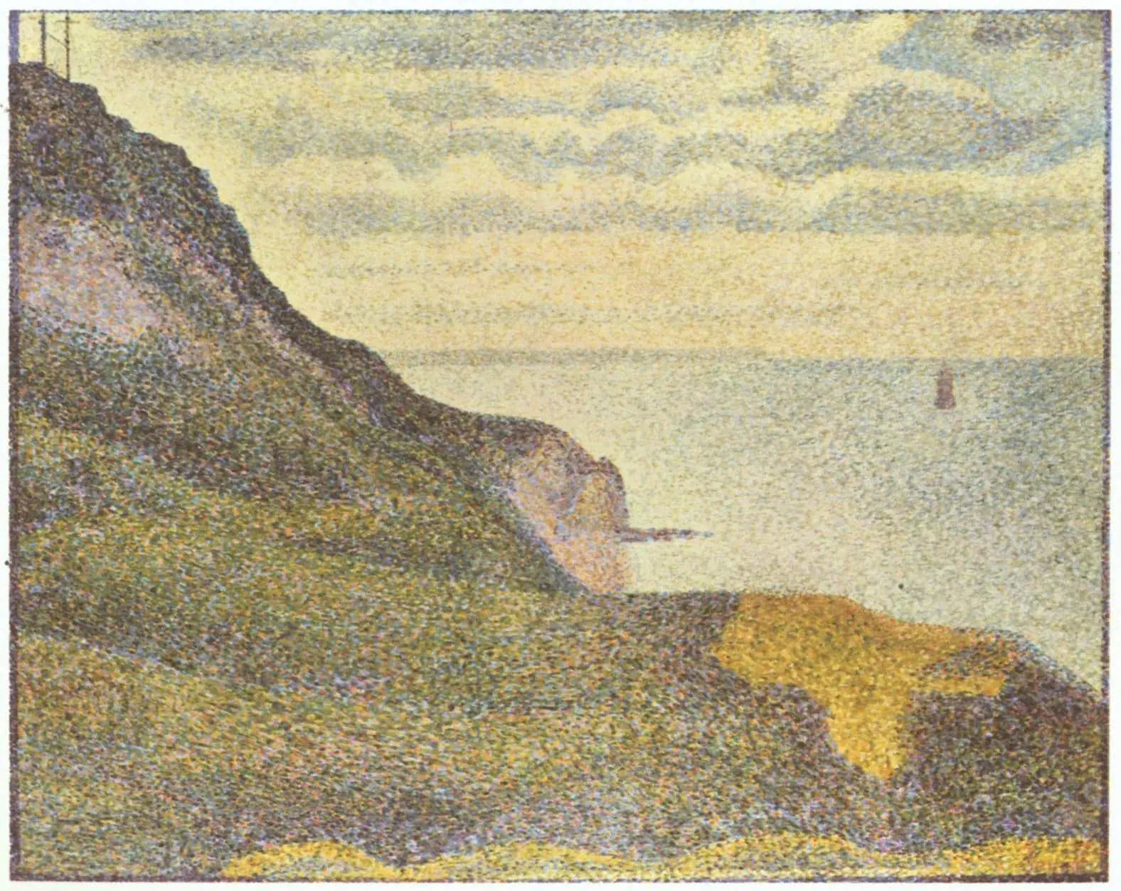 Seascape at Port-en-Bessin, Normandy