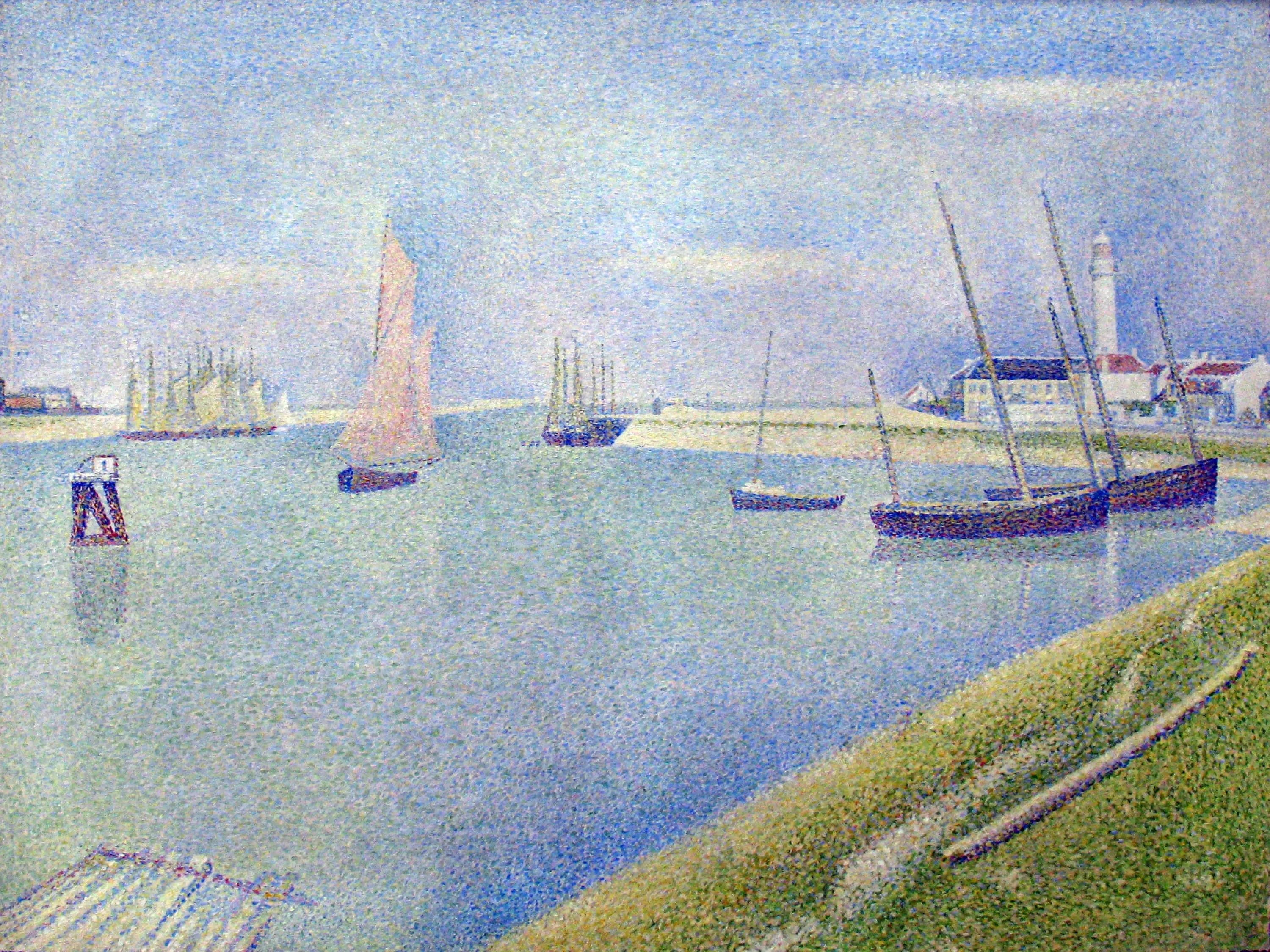 The Channel of Gravelines, towards the sea