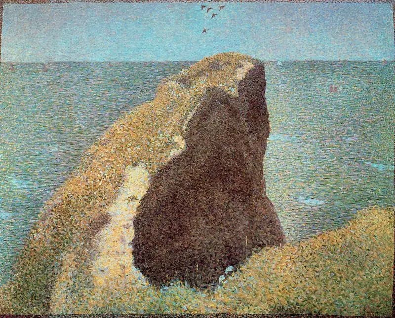 The Cliff of the Hoc, Grandcamp