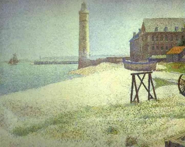 The Hospice and the Lighthouse, Honfleur