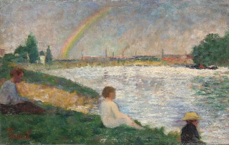 The Rainbow: Study for "Bathers at Asnières"