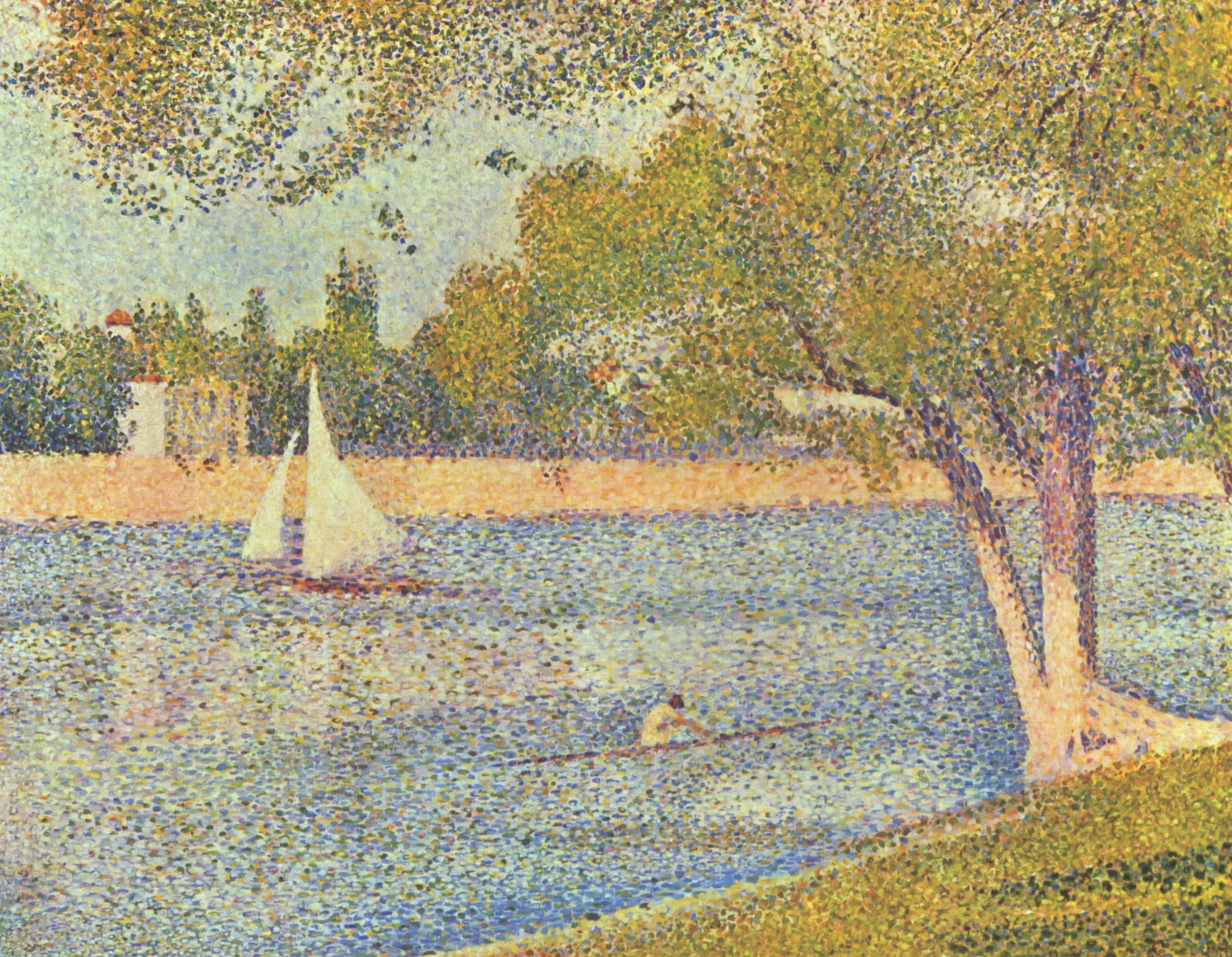 The Seine at the Grande Jatte - Spring