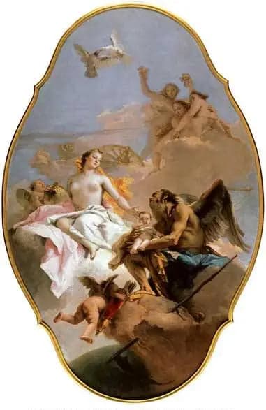 An allegory with Venus and Time