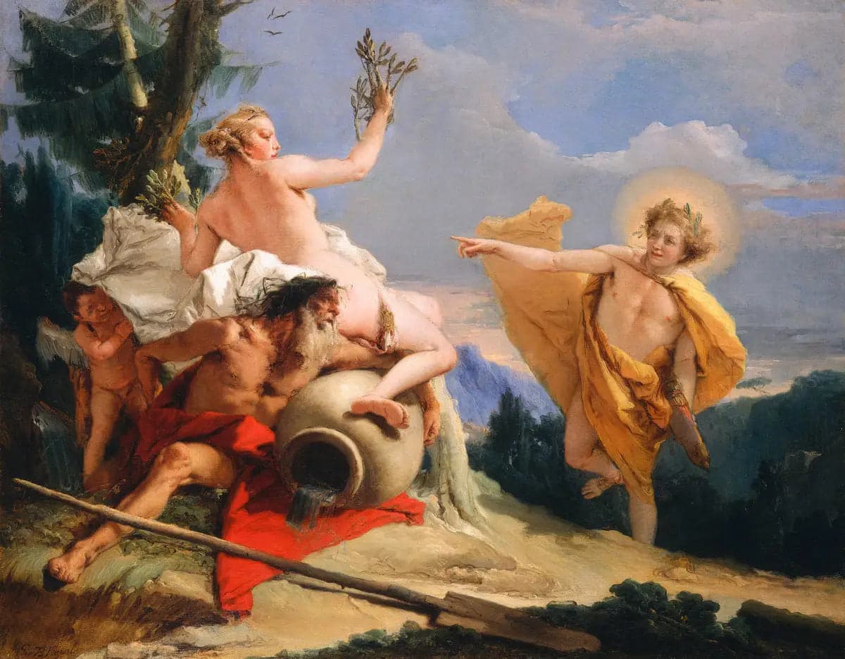Apollo Chasing Daphne