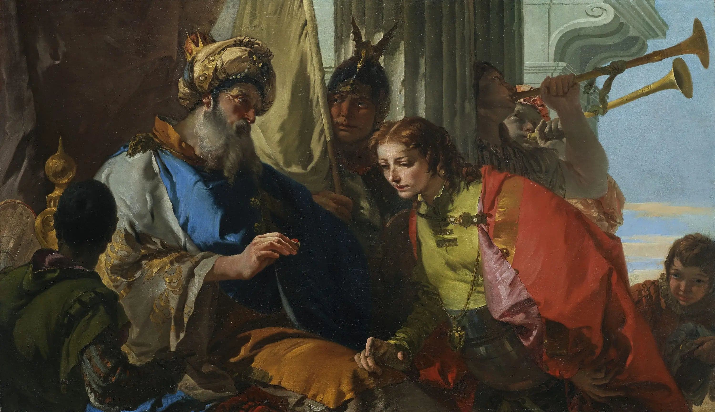 Joseph Receiving the Pharaoh's Ring