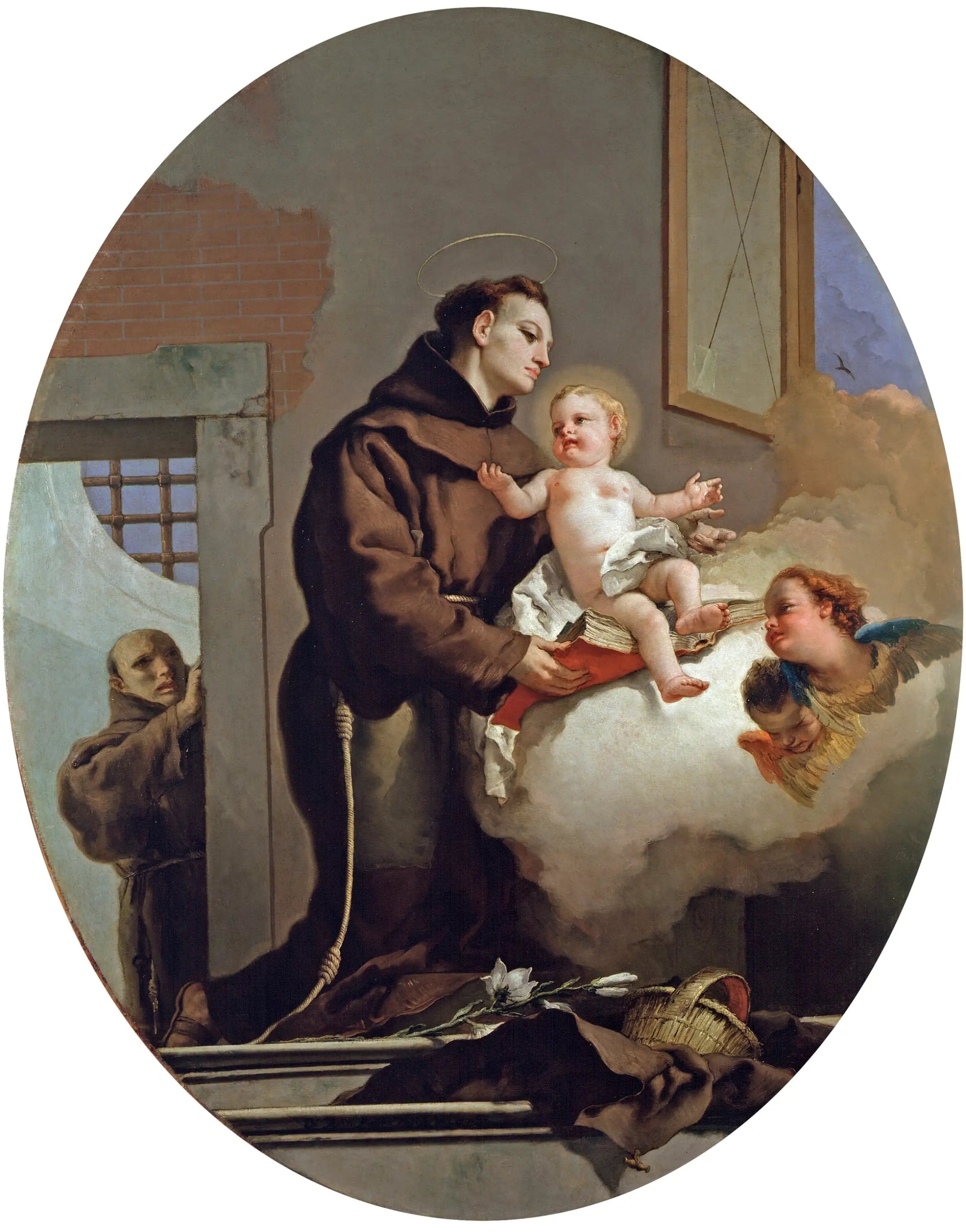 Saint Antoine de Padoue with the Child Jesus