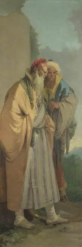 Two Men in Oriental Costume