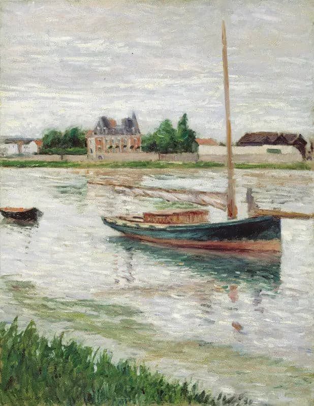 Boat at Anchor on the Seine, Argenteuil