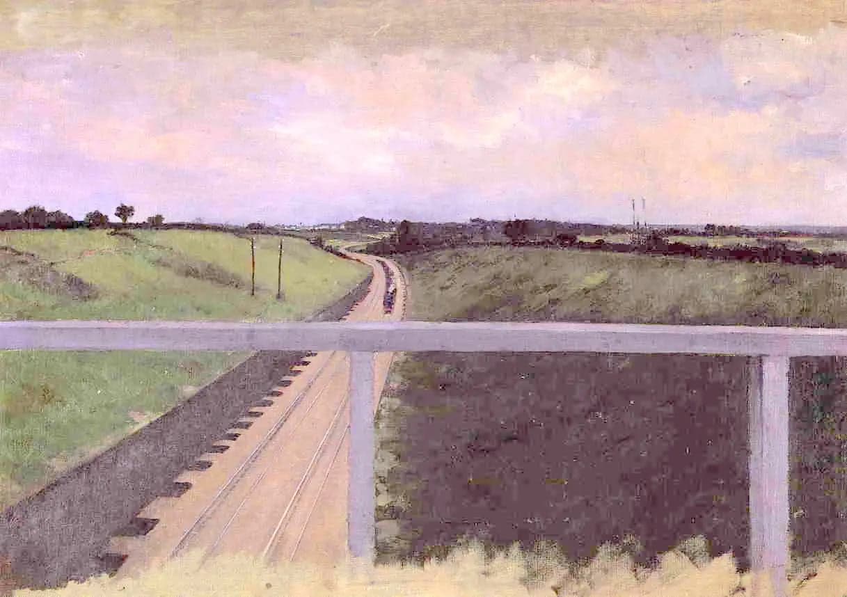 Landscape with Railways