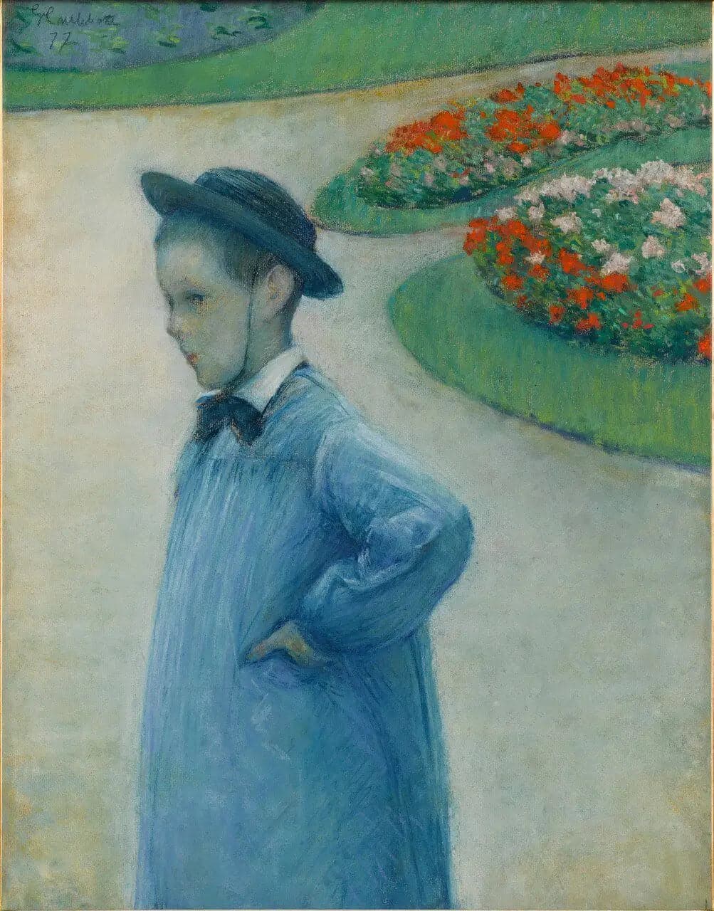 Portrait of Camille Daurelle in the Yerre Garden