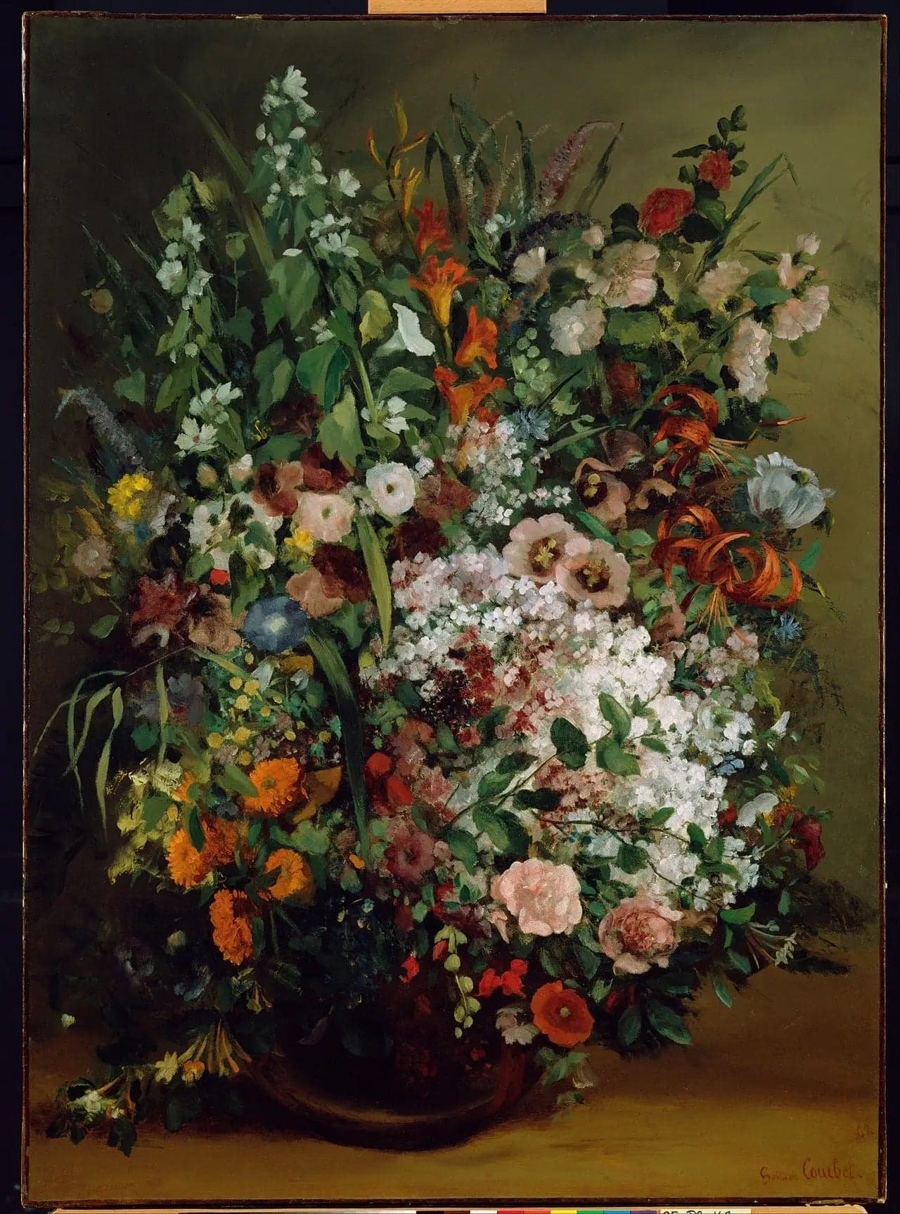 Bouquet de fleurs dans un vase