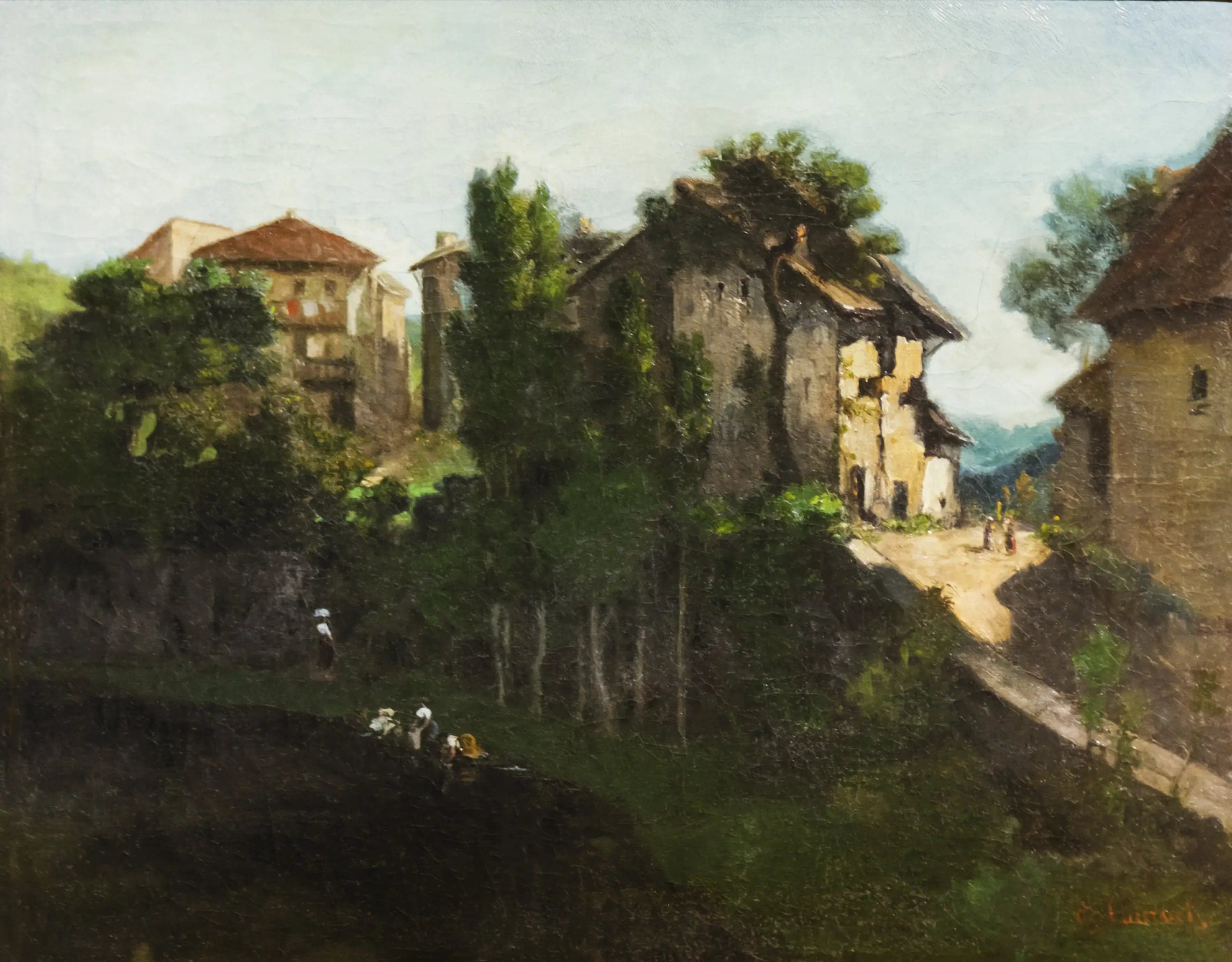 Landscape with Laundresses
