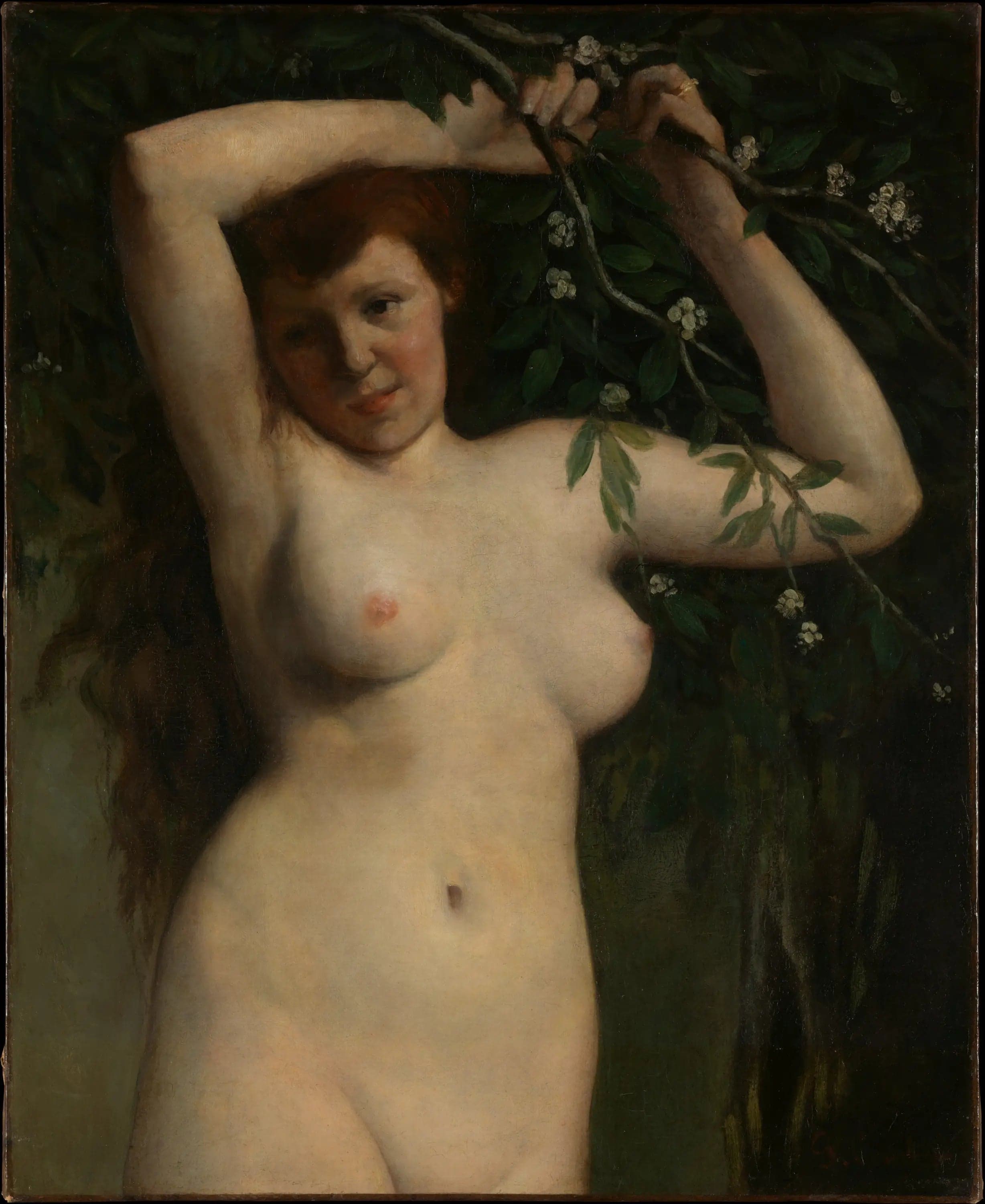 Nude at the Flowering Branch
